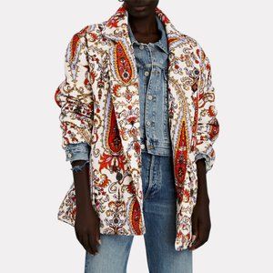 Mara Hoffman Levine Paisley Quilted Coat